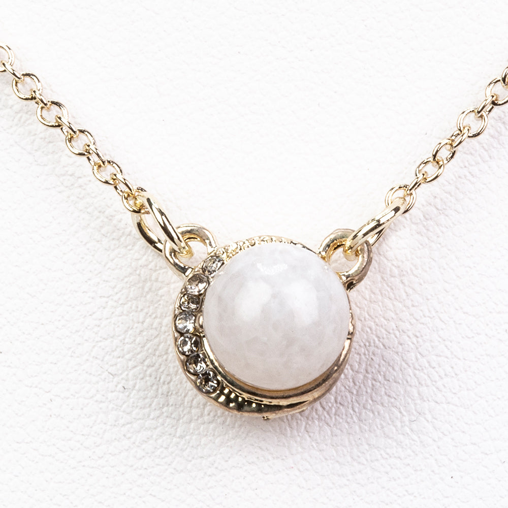 Přívěsek Luna – Měsíc s řetízkem