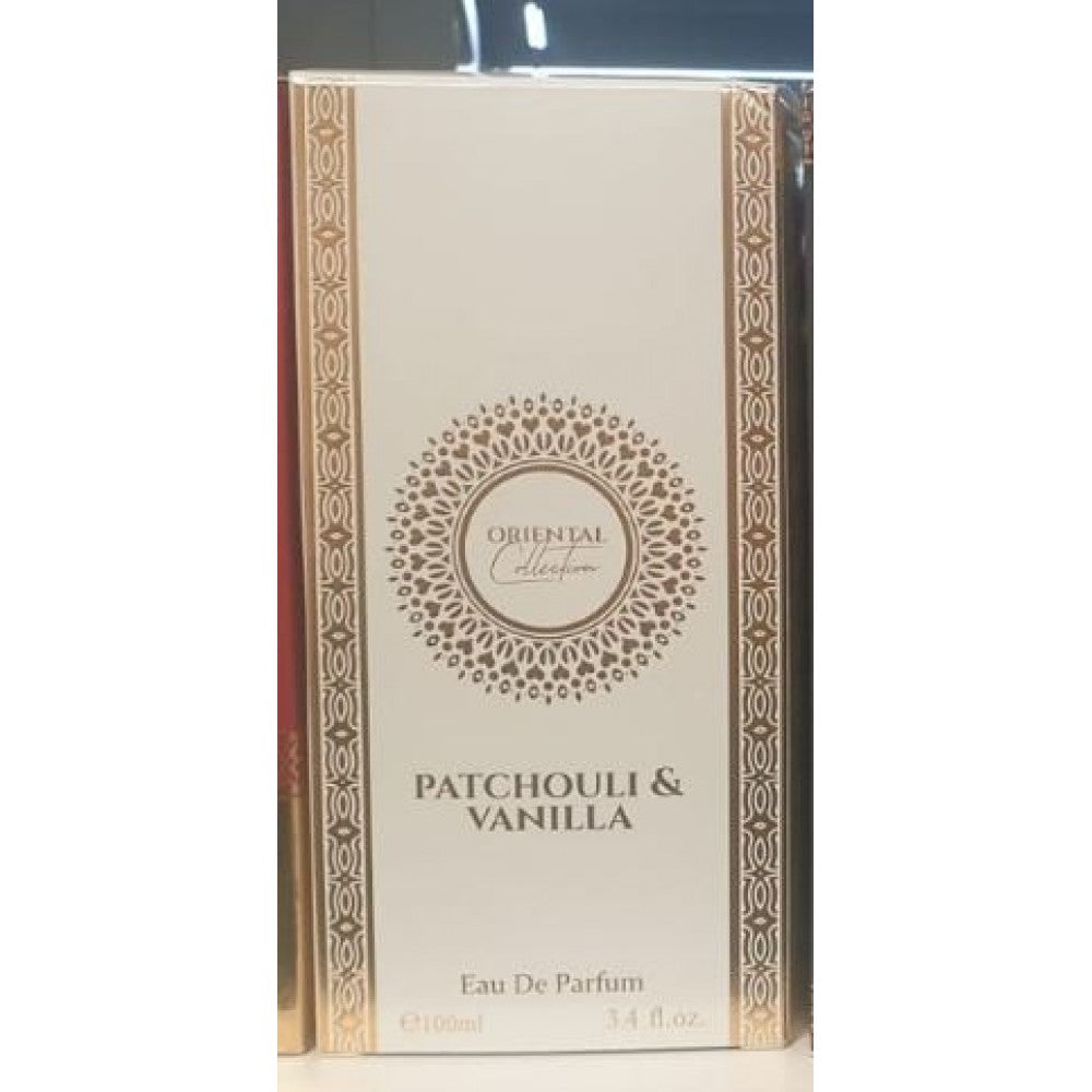 100 ml EDP PATCHOULI & VANILKA Dřevitá, elegantní, pudrová orientální dámská vůně