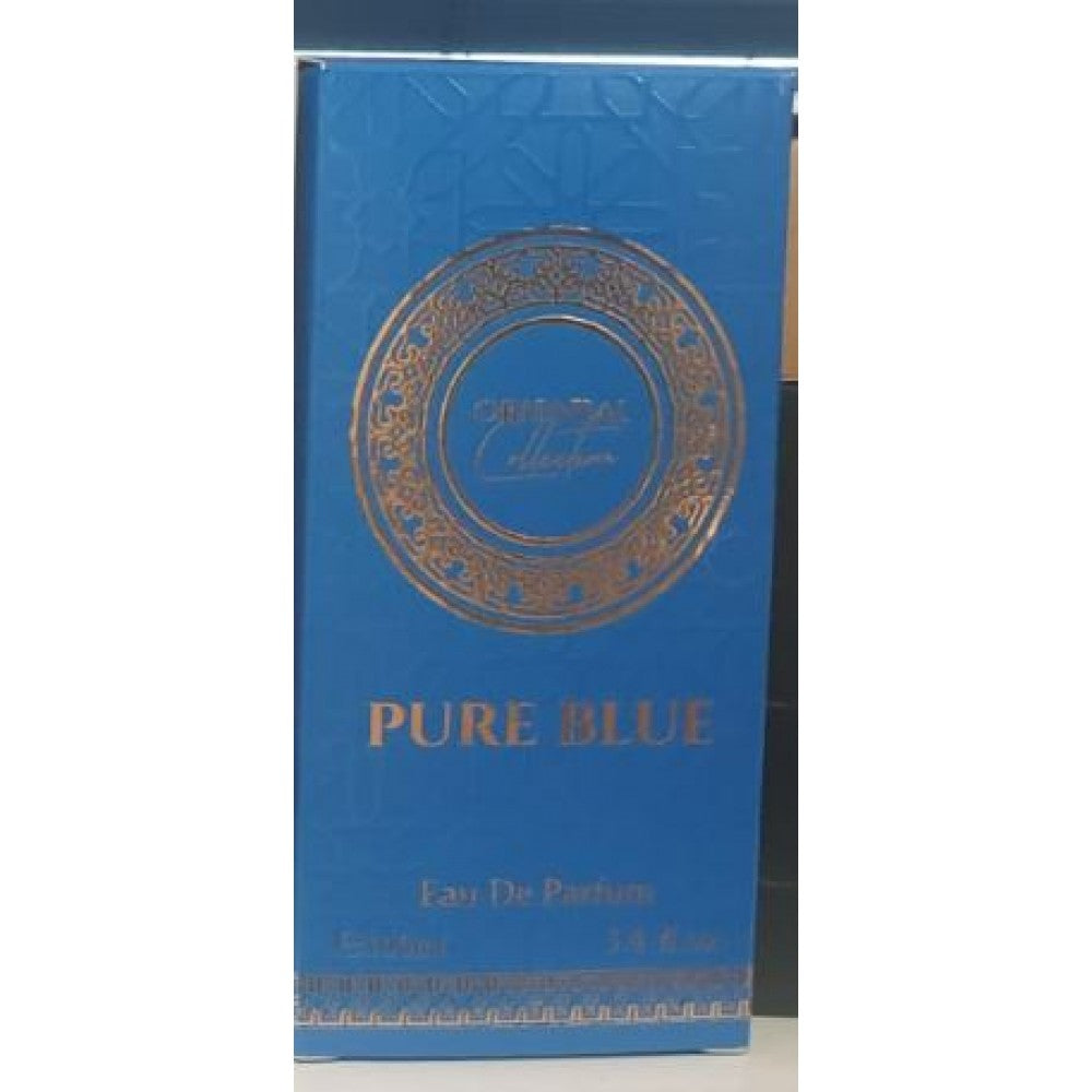100 ml EDP PURE BLUE ovocná, citrusová, orientální, vzrušující unisex vůně