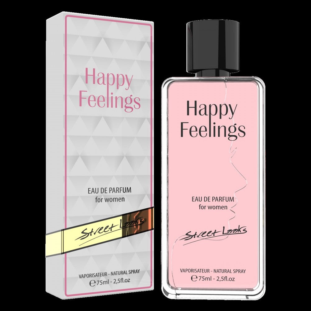 75 ml EDP HAPPY FEELINGS, květinová vůně pro ženy