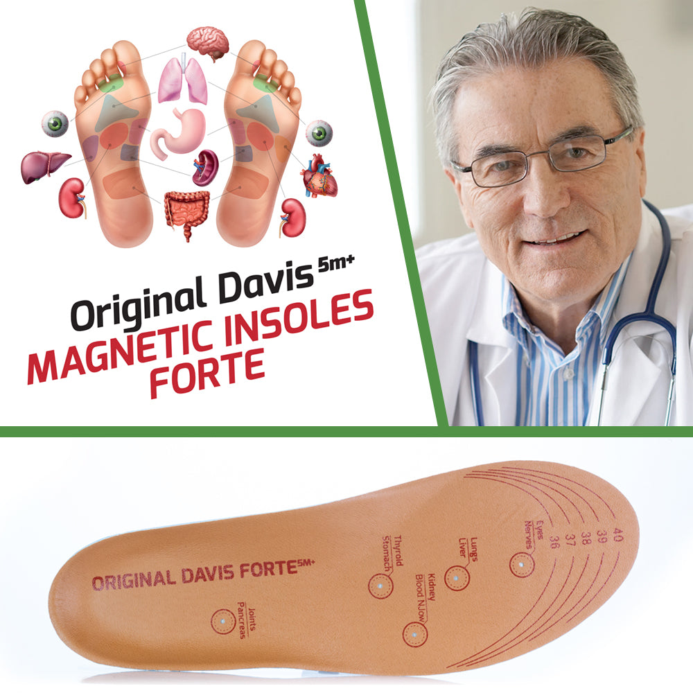 Originální magnetická stélka z paměťové pěny Davis® FORTE 5m+