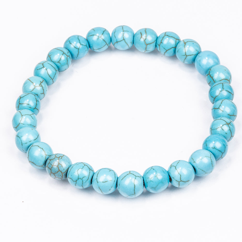 Sada 5 minerálních náramků