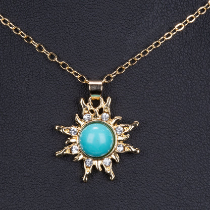 Tyrkysový přívěsek Síla slunce