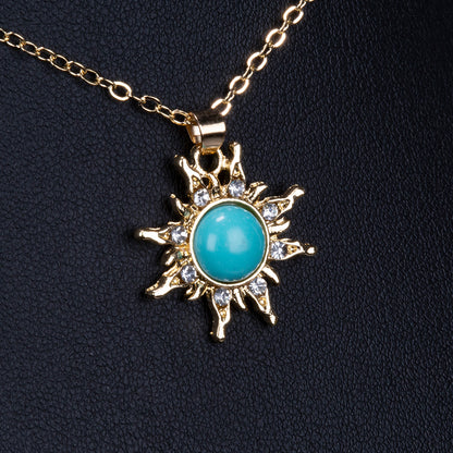 Tyrkysový přívěsek Síla slunce