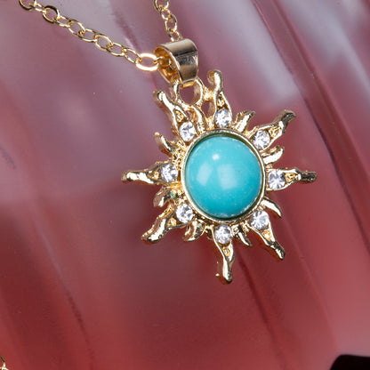 Tyrkysový přívěsek Síla slunce