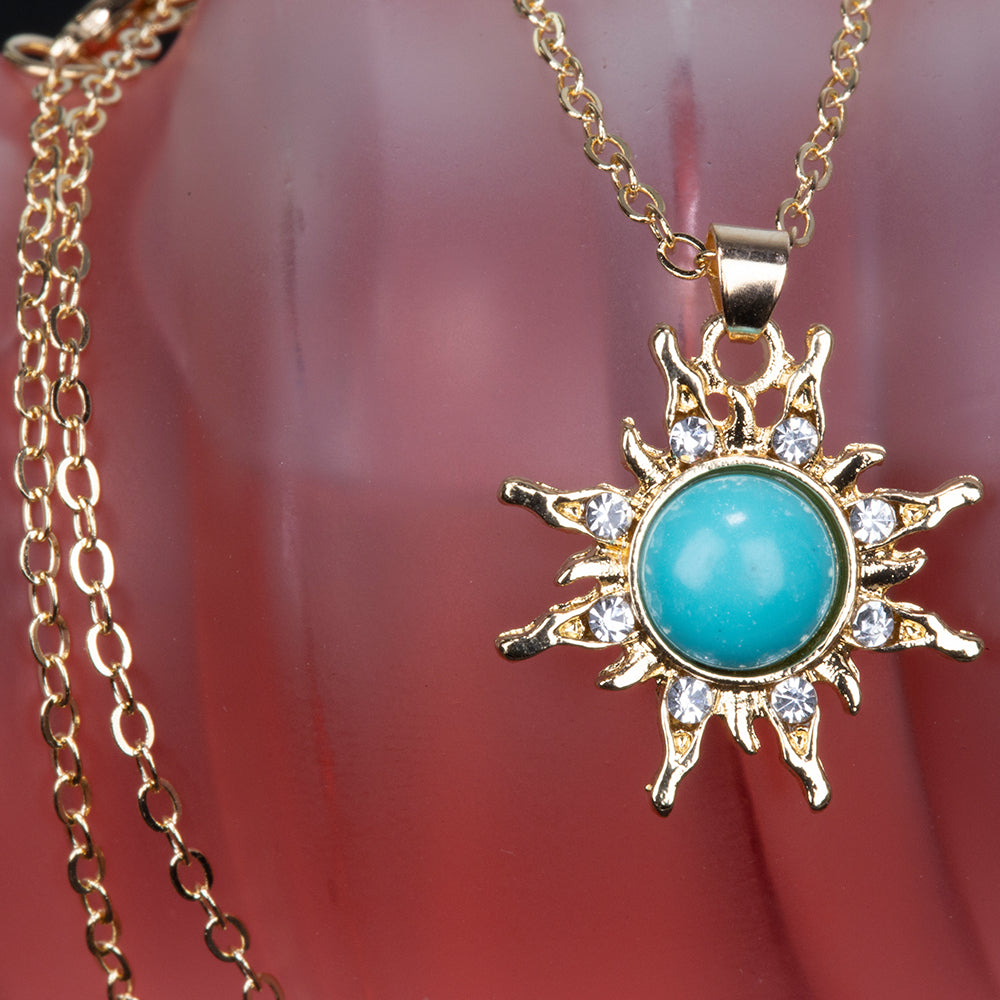 Tyrkysový přívěsek Síla slunce