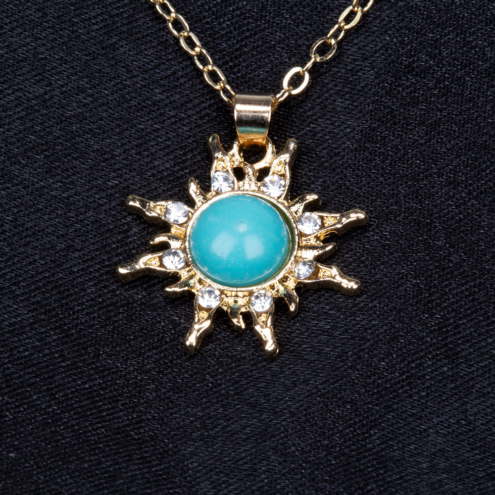 Tyrkysový přívěsek Síla slunce