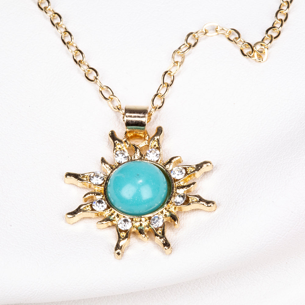 Tyrkysový přívěsek Síla slunce