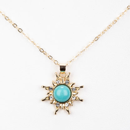 Tyrkysový přívěsek Síla slunce