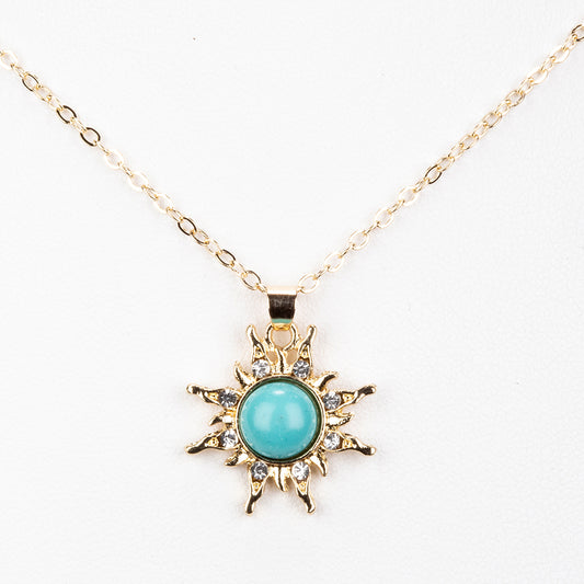 Tyrkysový přívěsek Síla slunce