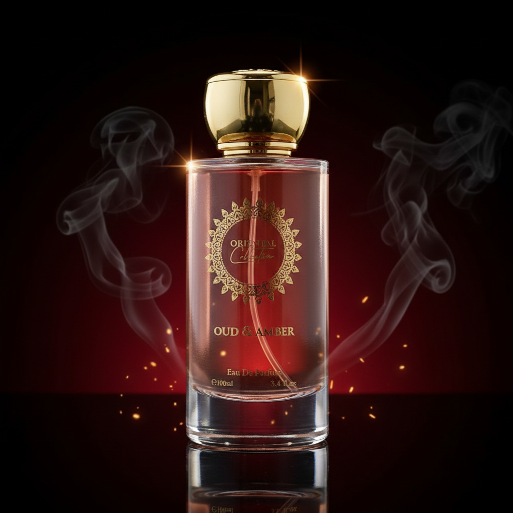 100 ml EDP OUD & AMBER Jedinečná, sladká, elegantní unisex vůně s agarovým dřevem