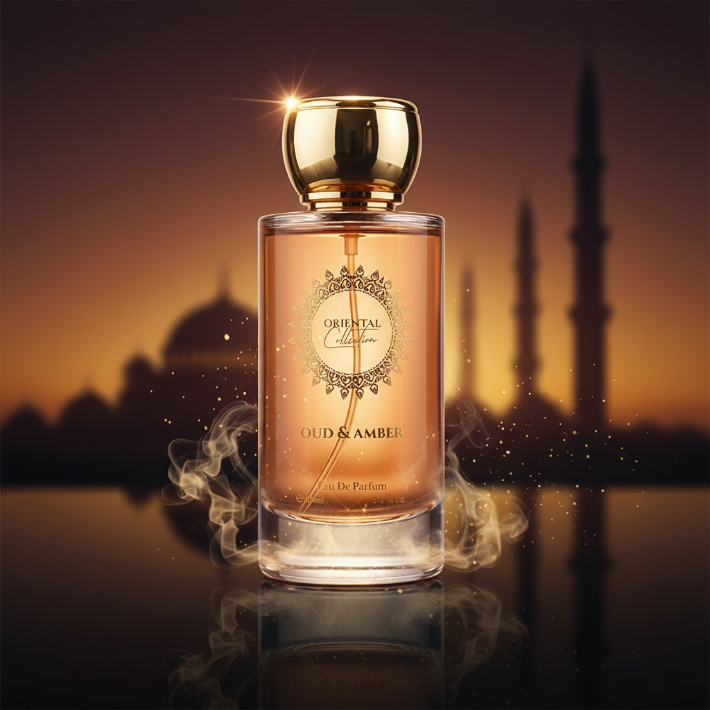 100 ml EDP OUD & AMBER Jedinečná, sladká, elegantní unisex vůně s agarovým dřevem