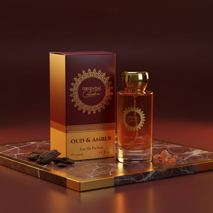 100 ml EDP OUD & AMBER Jedinečná, sladká, elegantní unisex vůně s agarovým dřevem