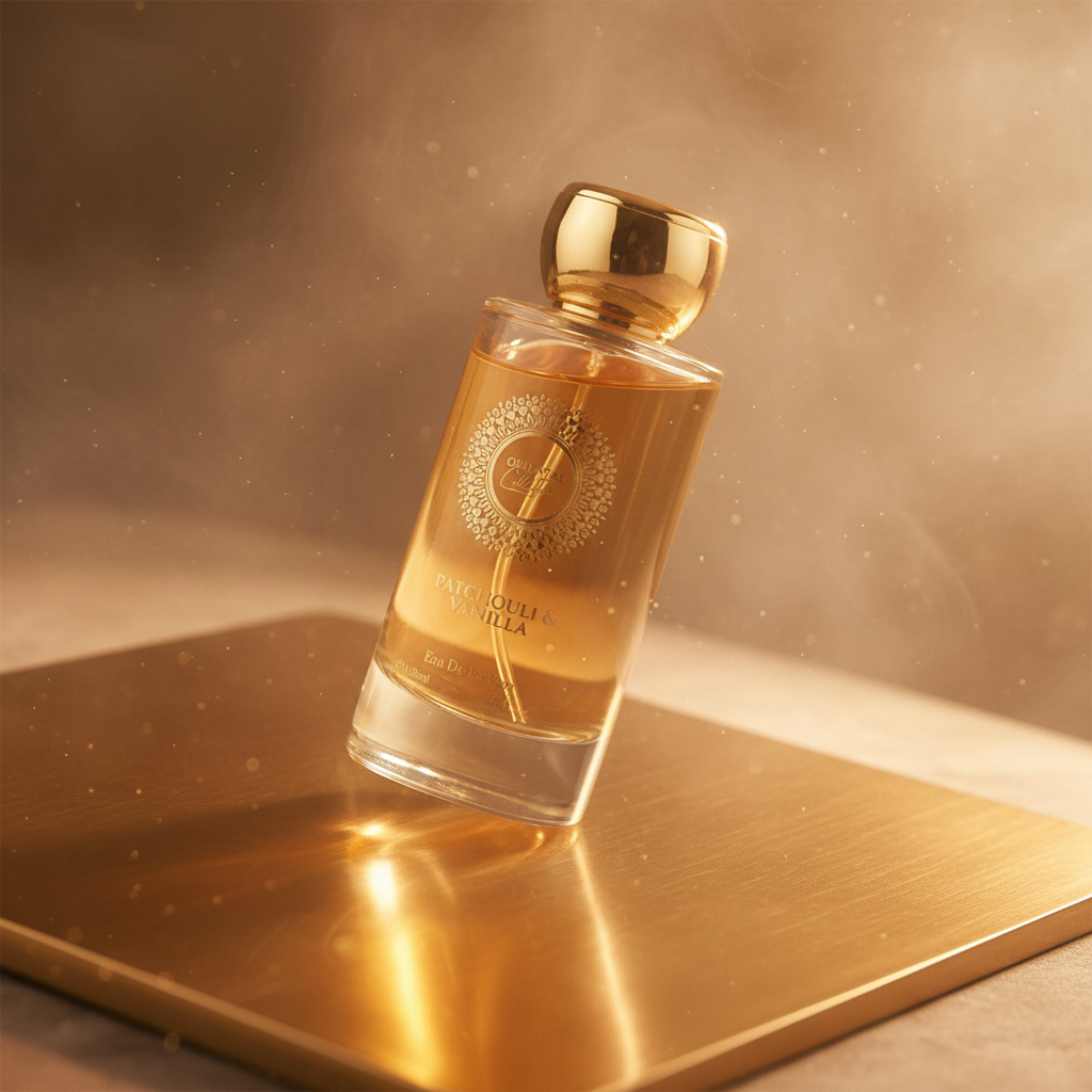 100 ml EDP PATCHOULI & VANILKA Dřevitá, elegantní, pudrová orientální dámská vůně