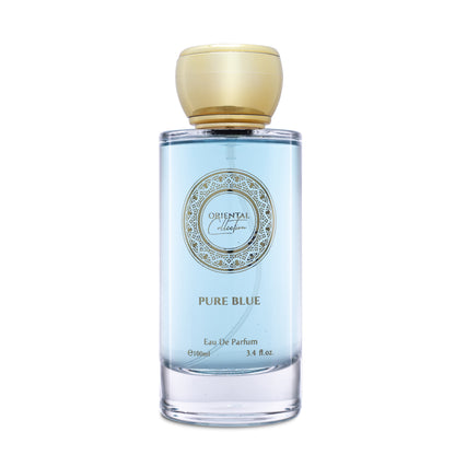 100 ml EDP PURE BLUE ovocná, citrusová, orientální, vzrušující unisex vůně